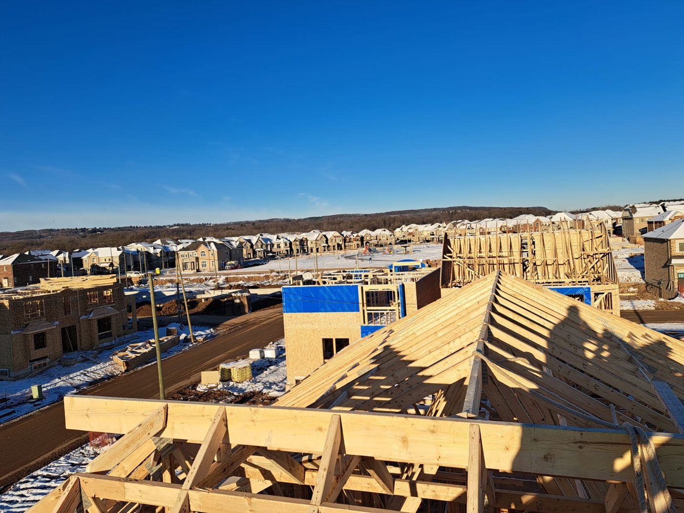 Techumbre con trusses