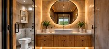 Baño de cabaña